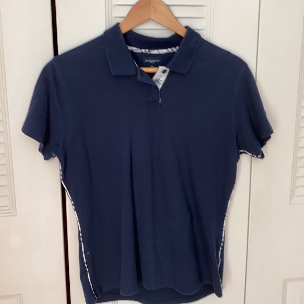 Burberry golf polo